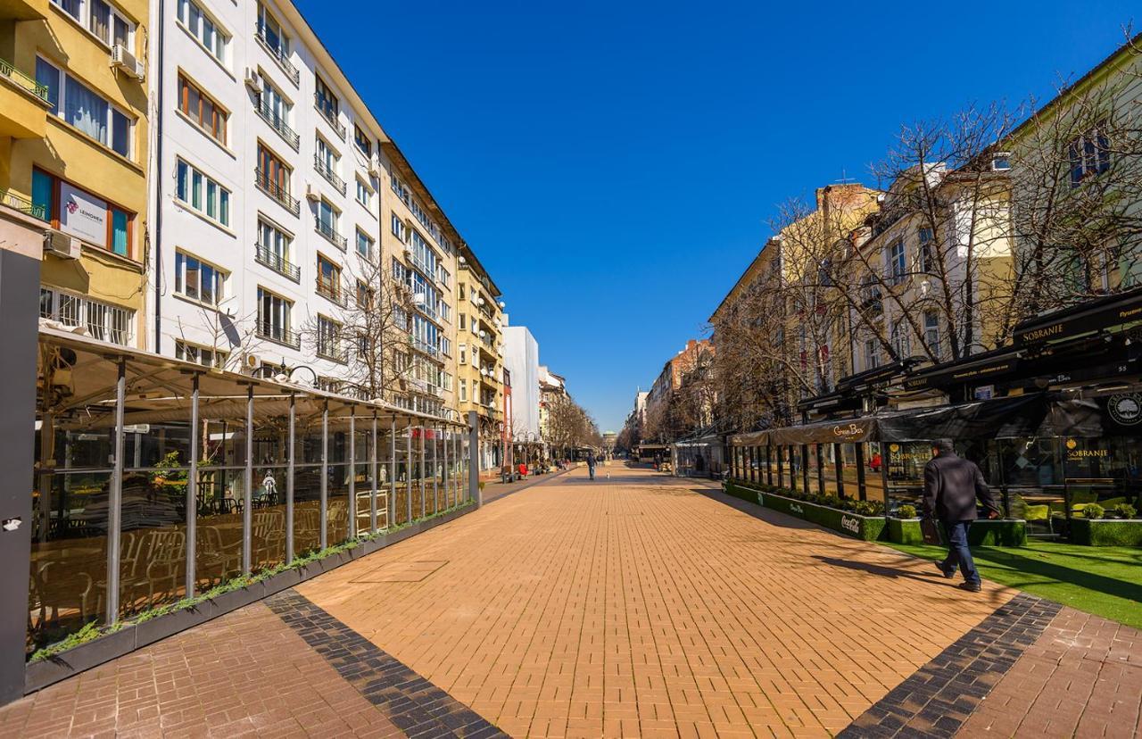 Zero-Waste Studio Apartment In Central Sofia Eksteriør billede